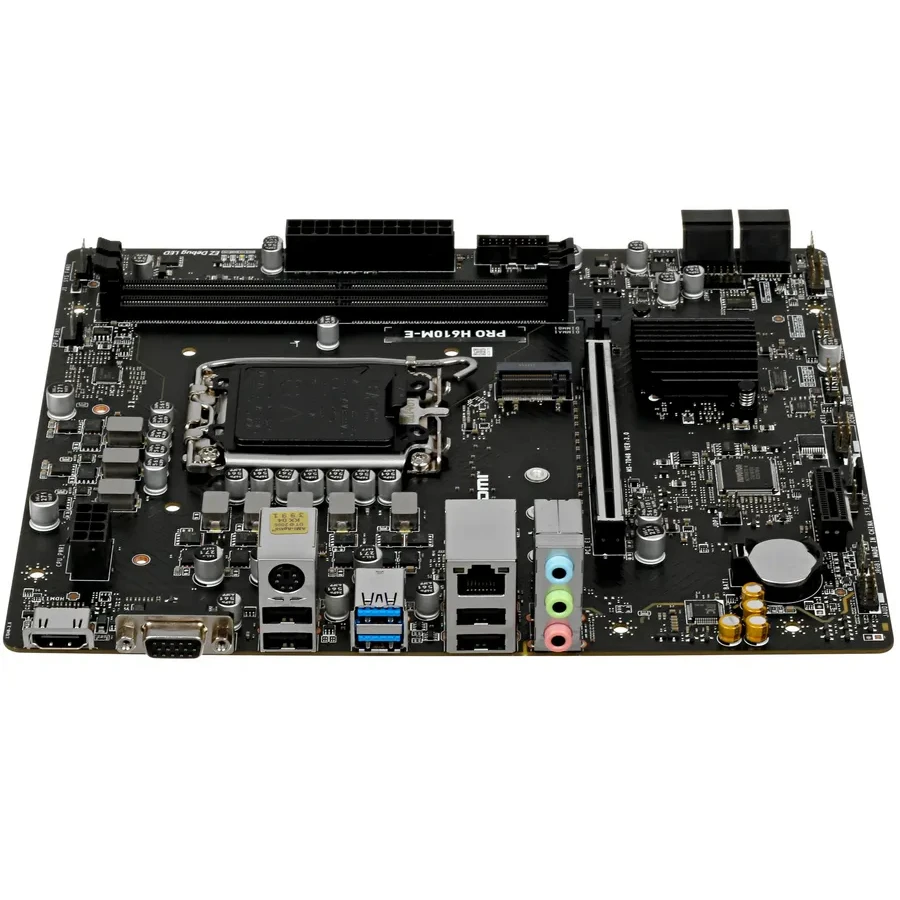 Материнская плата MSI PRO H610M-E, LGA1700, 2xDDR5, mATX — 2