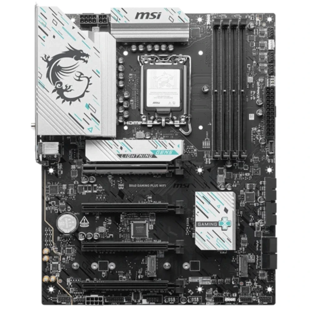 Материнская плата MSI B860 GAMING PLUS WIFI, LGA1851, DDR5, ATX — 5