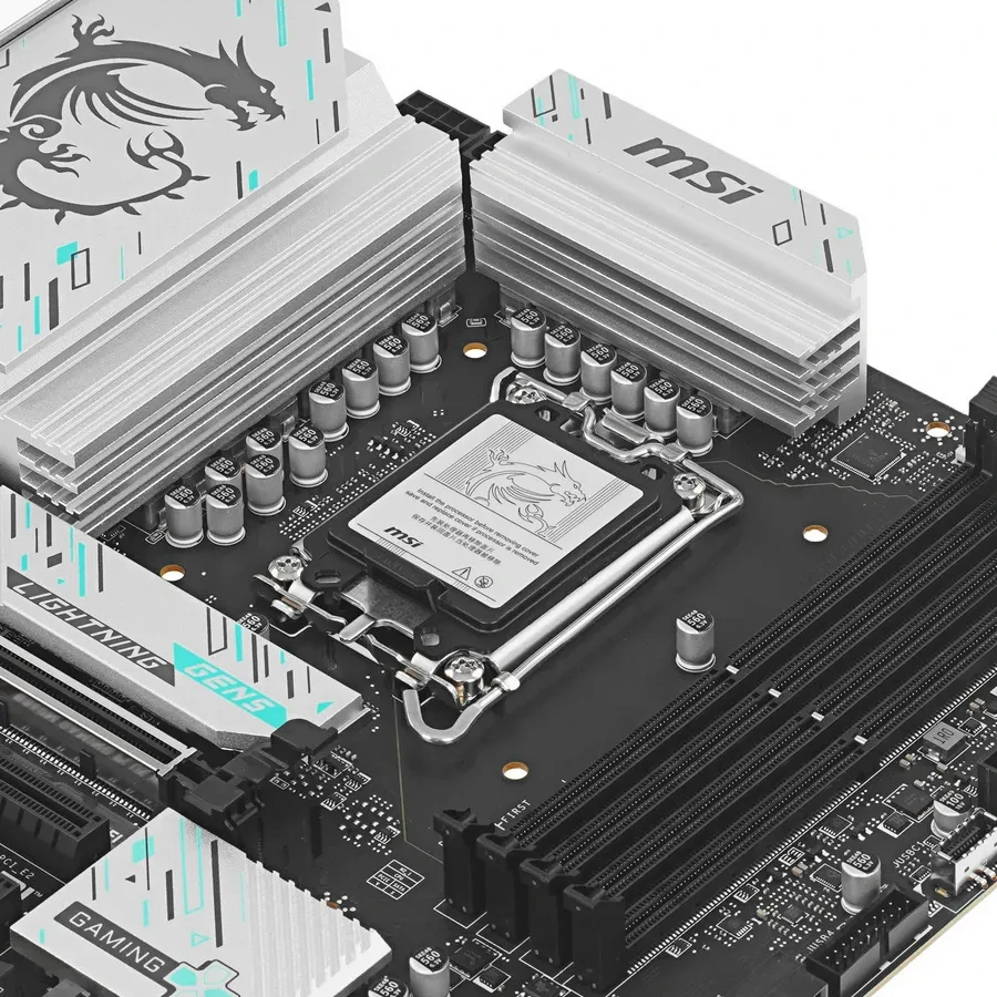 Материнская плата MSI B860M GAMING PLUS WIFI, LGA1851, DDR5, mATX — 4