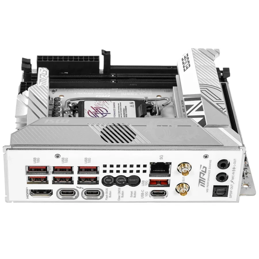 Материнская плата MSI MPG Z890I EDGE TI WIFI, DDR5, Mini ITX — 3