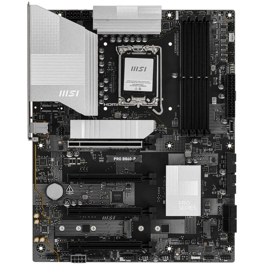 Материнская плата MSI PRO B860-P, DDR5, ATX