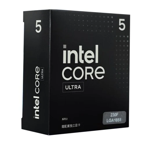 Процессор Intel Core Ultra 5 230F 3.4/5GHz 10C/10T Arrow Lake 65W FCLGA1851 TRAY