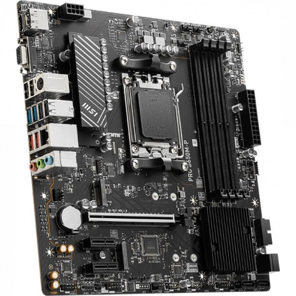 Материнская плата MSI PRO B650M-P, DDR5, mATX