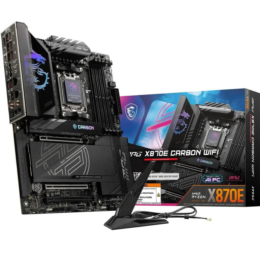 Материнская плата MSI MPG X870E CARBON WIFI, AM5, DDR5, ATX
