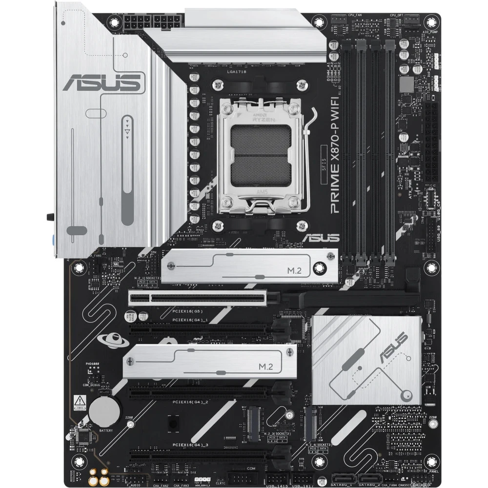 Материнская плата ASUS PRIME X870-P WIFI AM5 ATX — 5