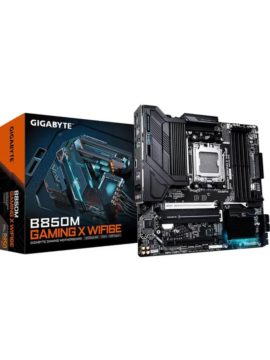 Материнская плата Gigabyte B850M GAMING X WF6E, AM5, DDR5