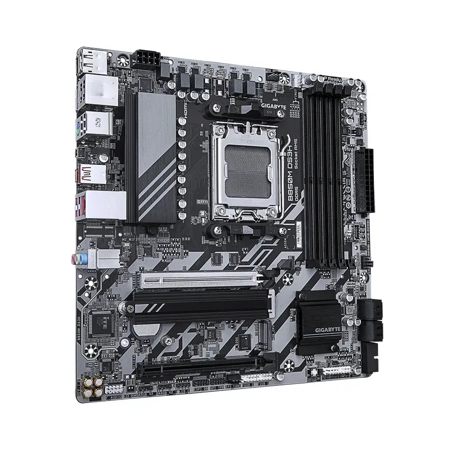 Материнская плата Gigabyte B850M DS3H, AM5, DDR5, mATX — 5