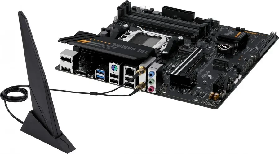 Материнская плата ASUS A620M-F GAMING WIFI, AM5, DDR5, mATX — 4