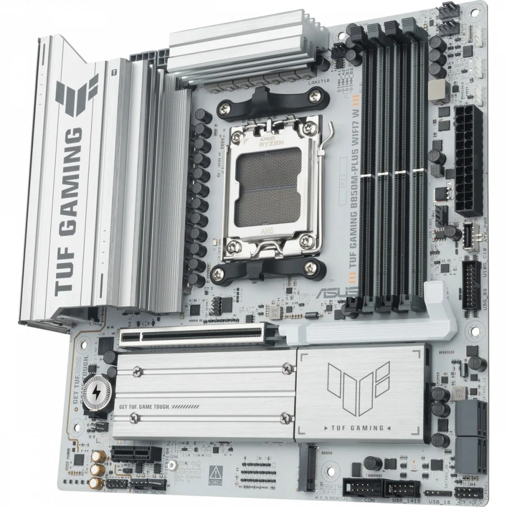 Материнская плата ASUS TUF Gaming B850M-Plus WiFi7 W, AM5 — 3