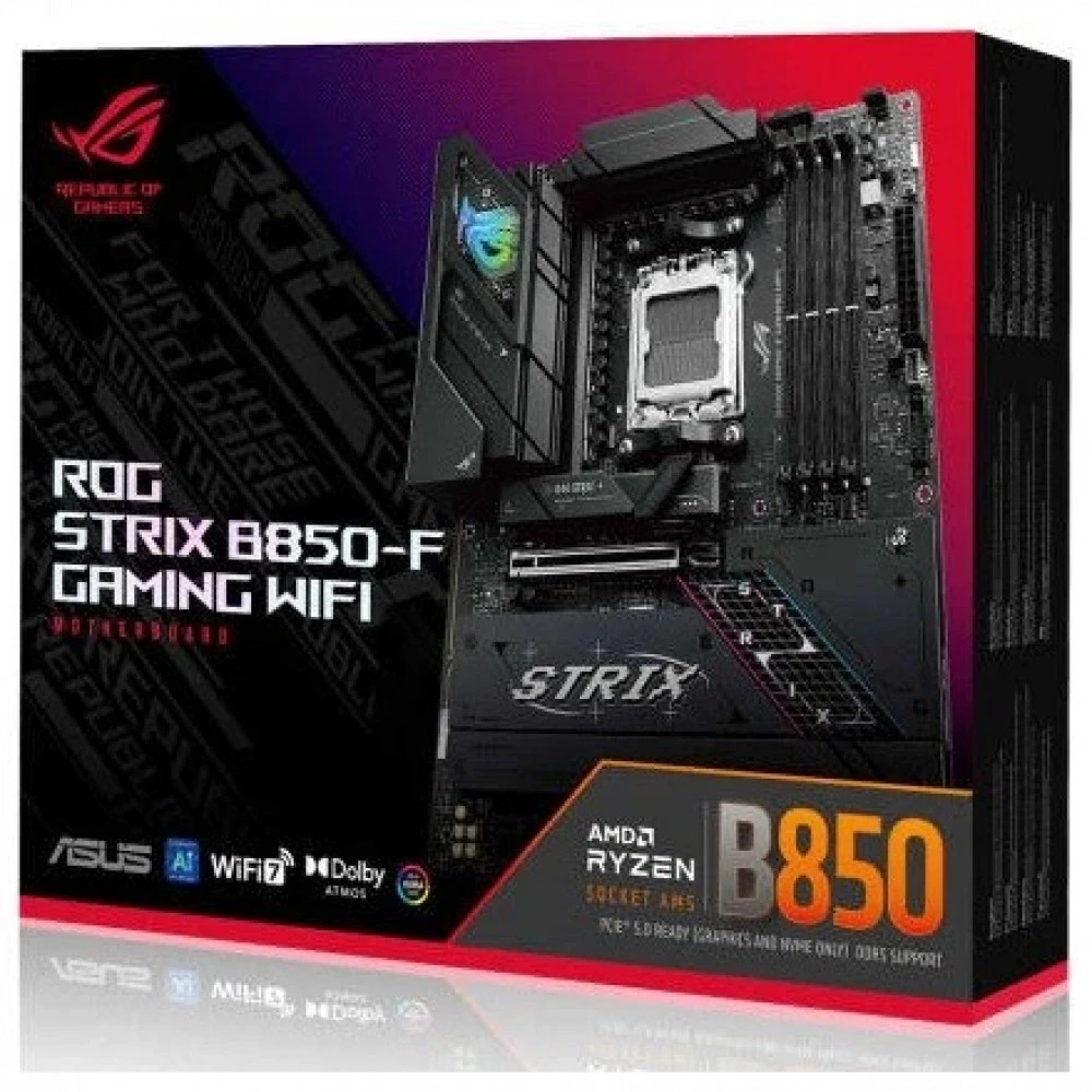 Материнская плата ASUS ROG Strix B850-F Gaming WiFi, AM5 — 5
