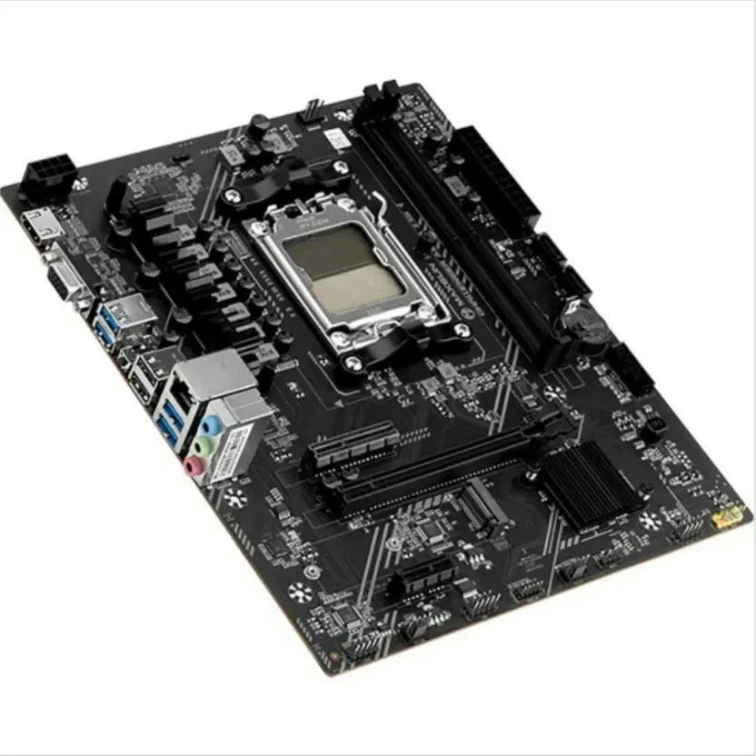Материнская плата MaxSun Challenger A620A 2.5G, AM5, DDR5, mATX, Wi-Fi — 2