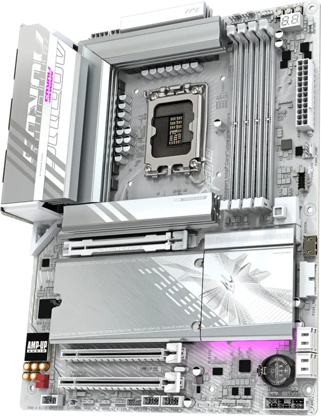 Материнская плата Gigabyte W790 AI TOP, LGA4677, 8xDDR5, PCIe 5.0, E-ATX — 2
