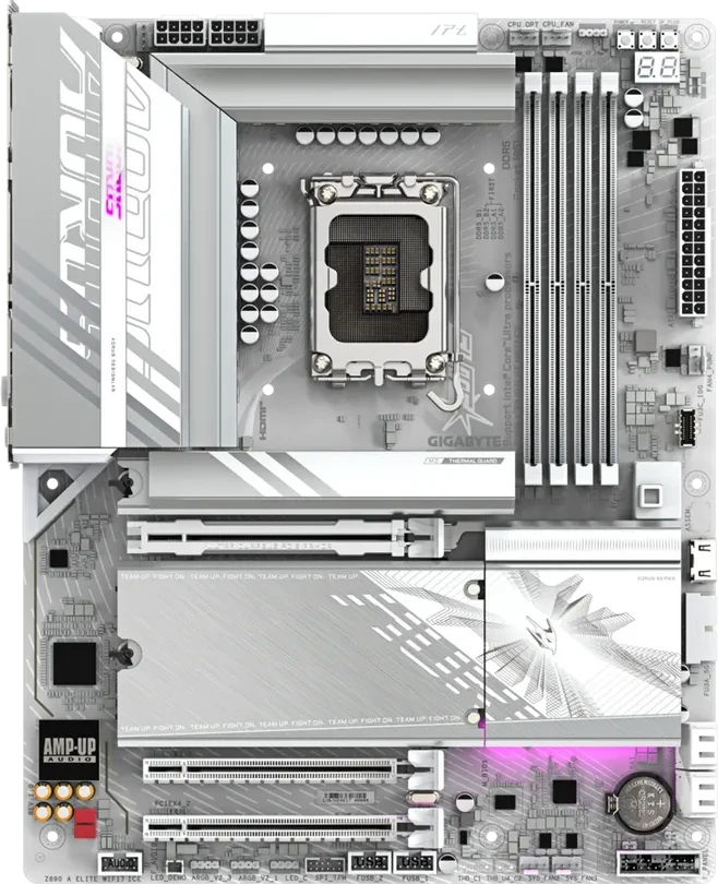 Материнская плата Gigabyte W790 AI TOP, LGA4677, 8xDDR5, PCIe 5.0, E-ATX — 5