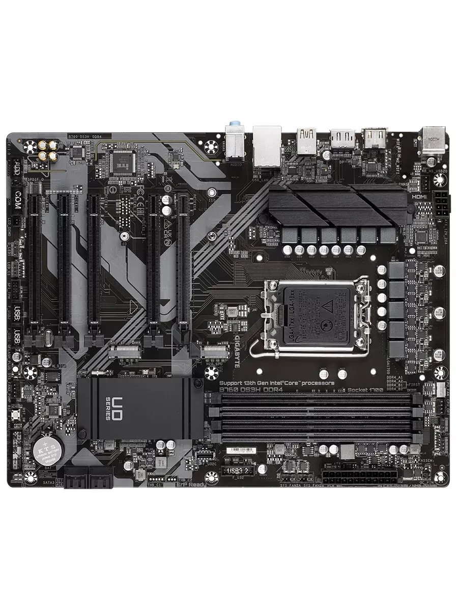 Материнская плата Gigabyte B760 DS3H, LGA1700, DDR5, ATX — 5