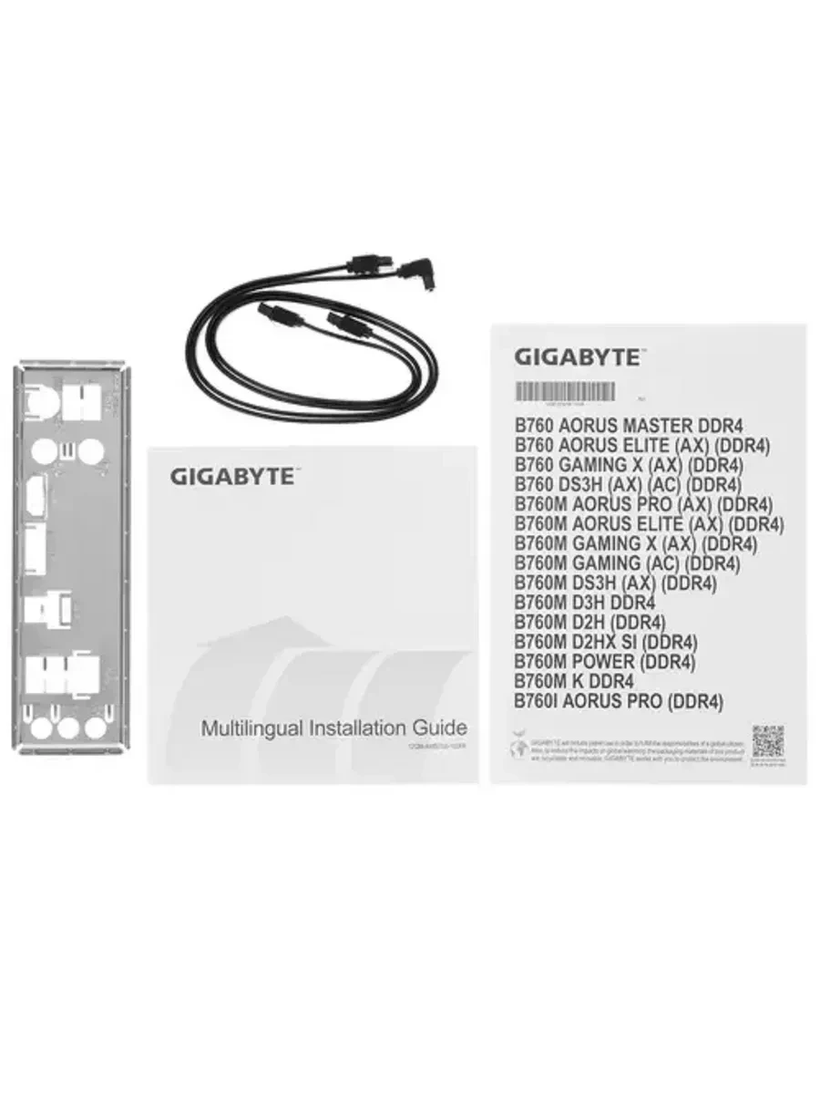 Материнская плата Gigabyte B760 DS3H AX, LGA1700, DDR5, ATX — 2