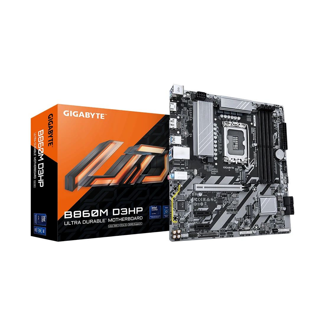 Материнская плата Gigabyte B860M D3HP, LGA1851, DDR5, mATX