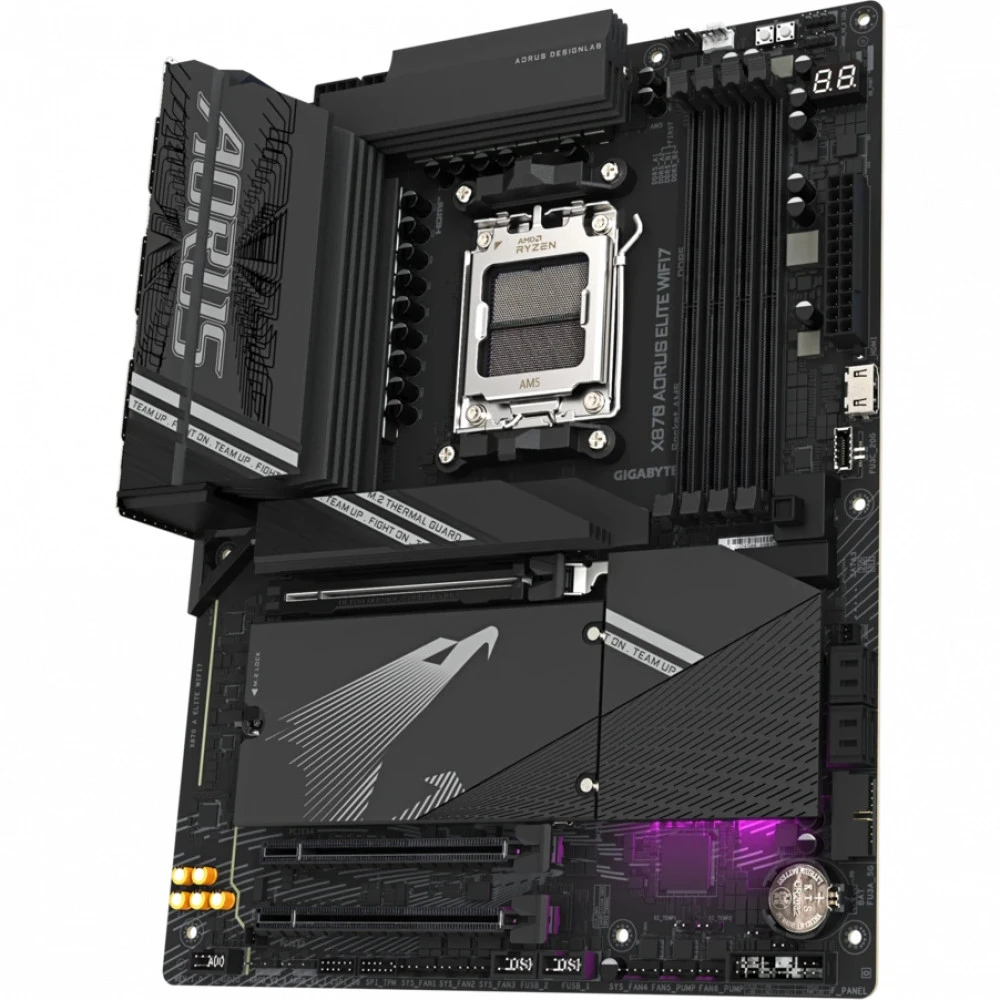 Материнская плата Gigabyte X870 AORUS ELITE WIFI7, AM5, DDR5, ATX