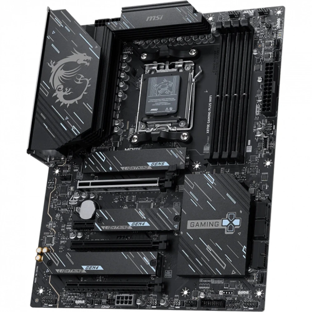 Материнская плата MSI X870E GAMING PLUS WIFI, AM5, DDR5, ATX — 2