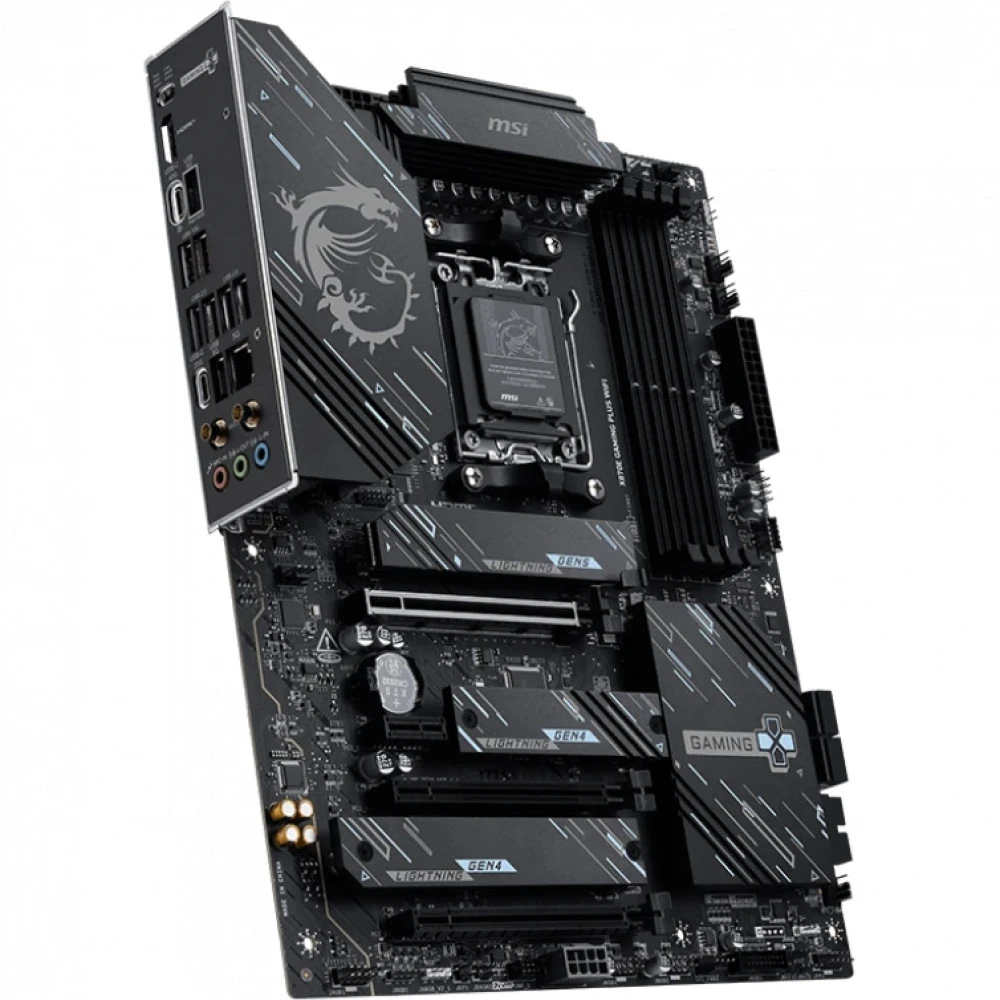 Материнская плата MSI X870E GAMING PLUS WIFI, AM5, DDR5, ATX — 3