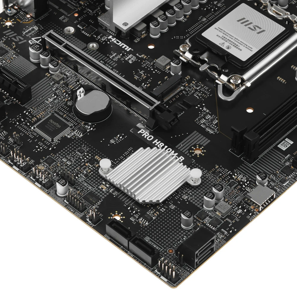 Материнская плата MSI PRO H810M-B, LGA1851, DDR5, mATX — 4