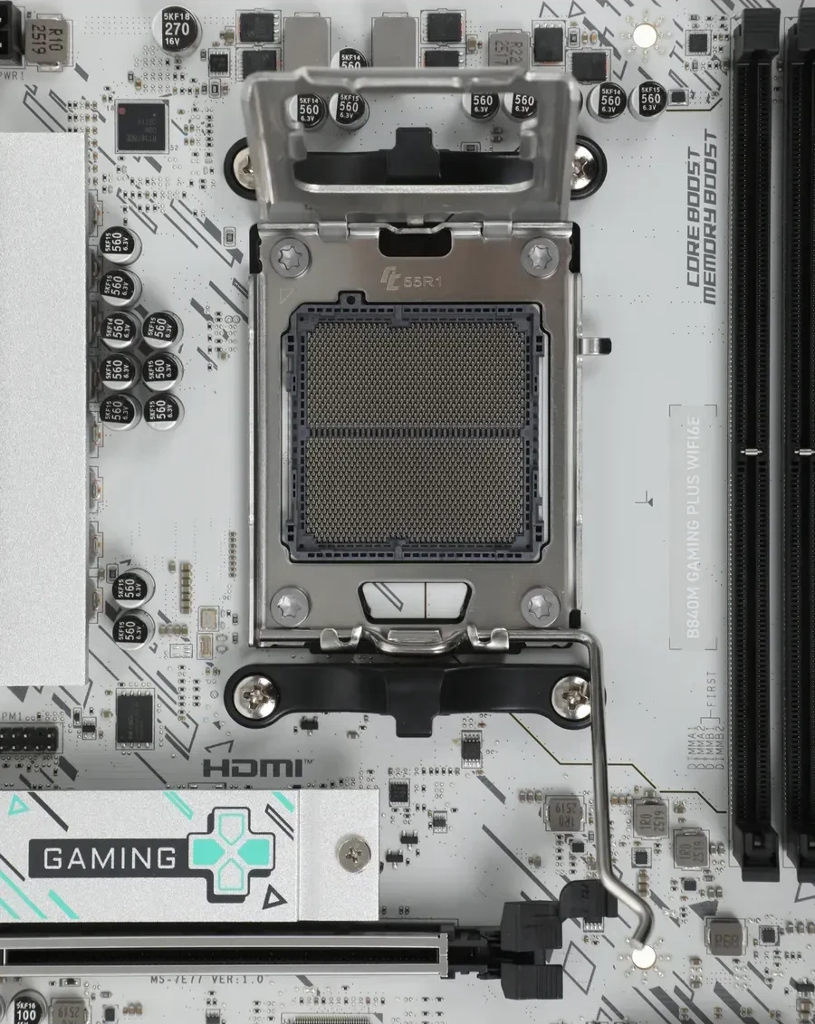 Материнская плата MSI B840M GAMING PLUS WIFI6E, AM5, DDR5, mATX — 3