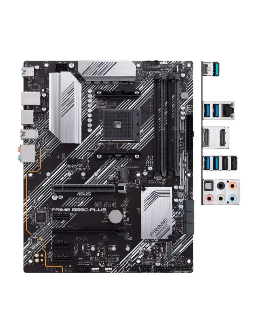 Материнская плата ASUS PRIME B550-PLUS, AM4, DDR4, ATX