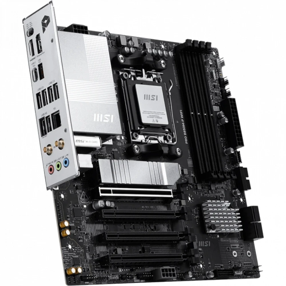 Материнская плата MSI PRO B850M-P WIFI, AM5, DDR5, mATX, Type-C — 3