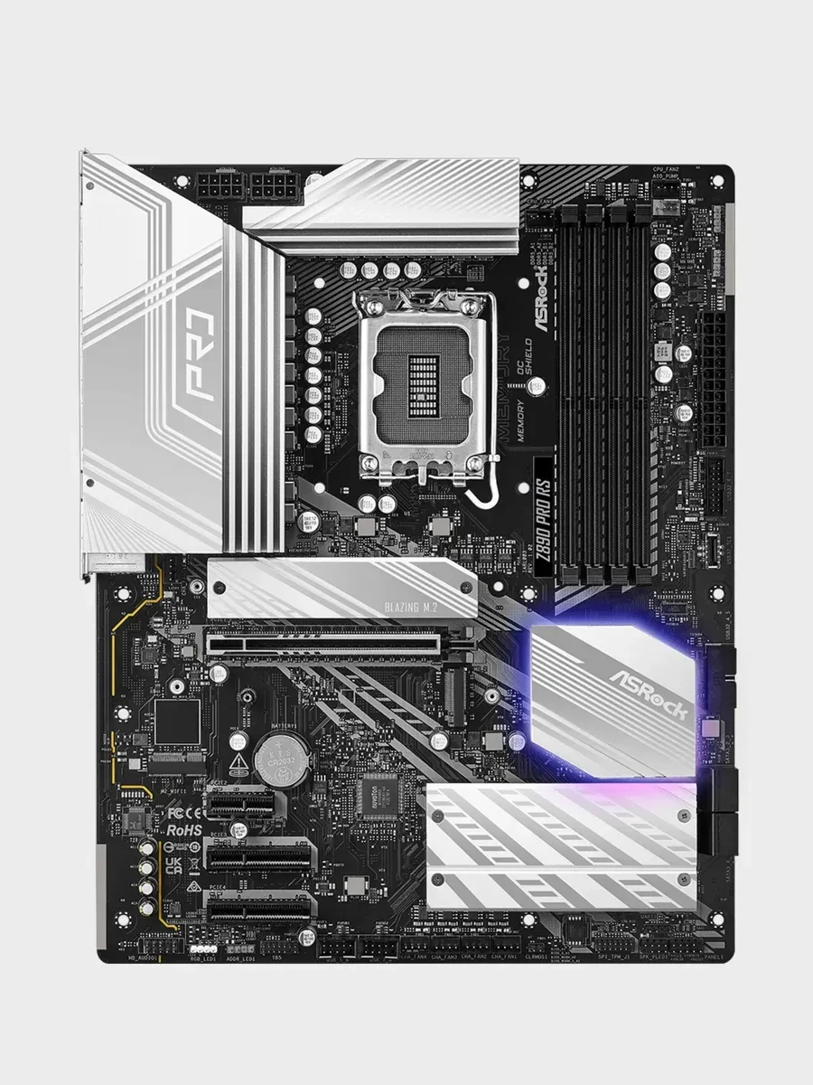 Материнская плата ASRock Z890 PRO RS, Socket 1851, ATX, DDR5 — 2