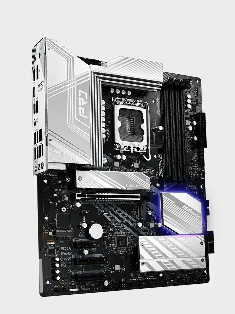 Материнская плата ASRock Z890 PRO RS, Socket 1851, ATX, DDR5 — 5