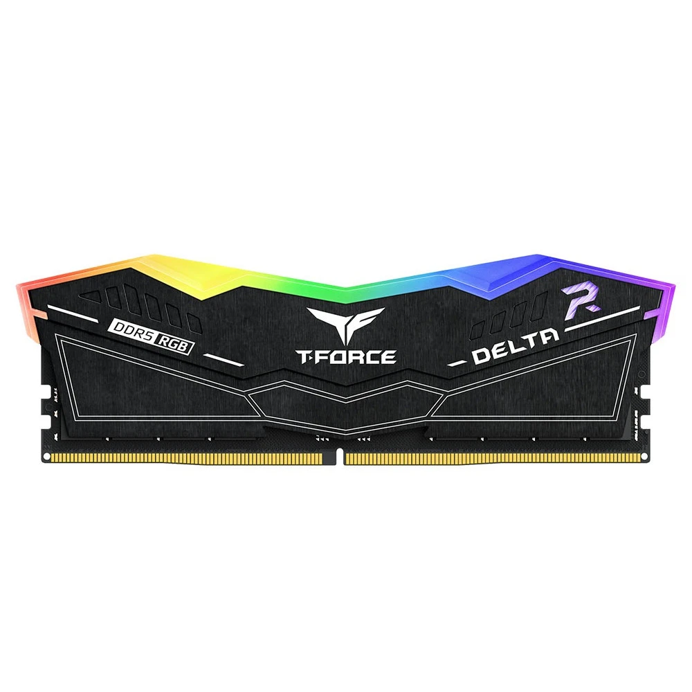 Оперативная память DDR-5 DIMM 64 GB 5600 MHz Team Group Delta RGB, 2x 32 GB Kit, Black, BOX (FF3D564G5600HC38JDC01)