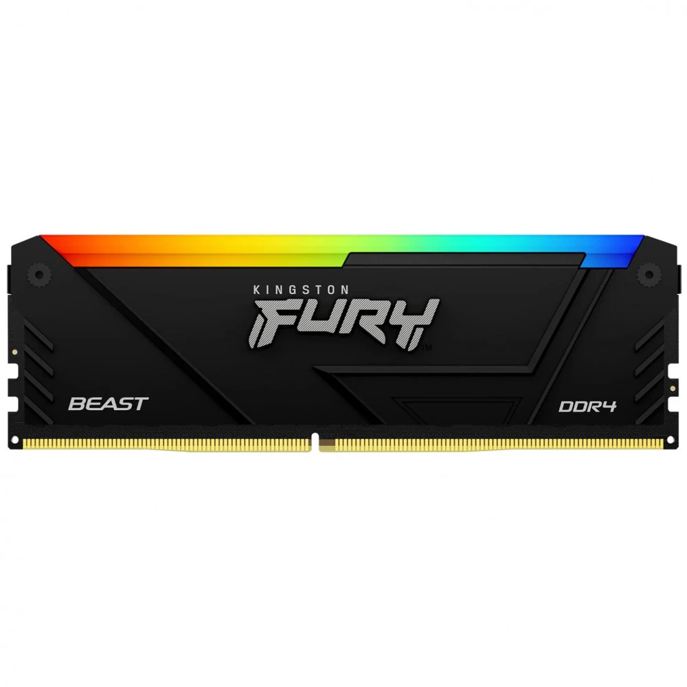 ОЗУ Kingston FURY Beast RGB 16GB DDR4-3200 — 4
