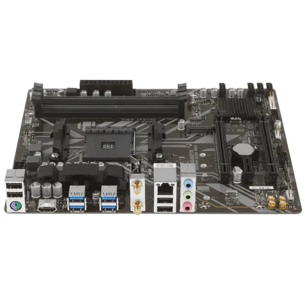 Материнская плата Gigabyte B450, AM4, DDR4, mATX — 3