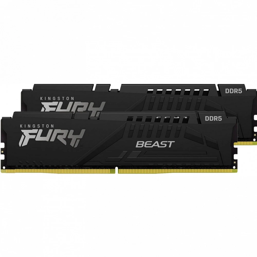 ОЗУ Kingston Fury Beast DDR5, 2x8GB, 6000MHz, CL30 — 2