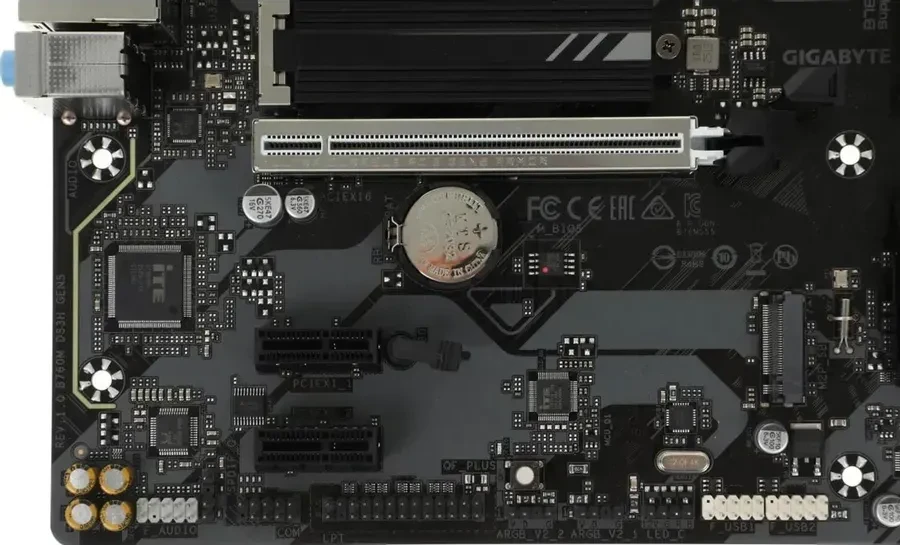Материнская плата Gigabyte B760M DS3H GEN5, LGA1700, DDR5, mATX — 5