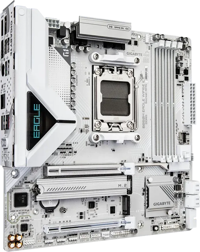 Материнская плата Gigabyte B850M EAGLE WIFI6E ICE, AM5, DDR5, mATX — 3