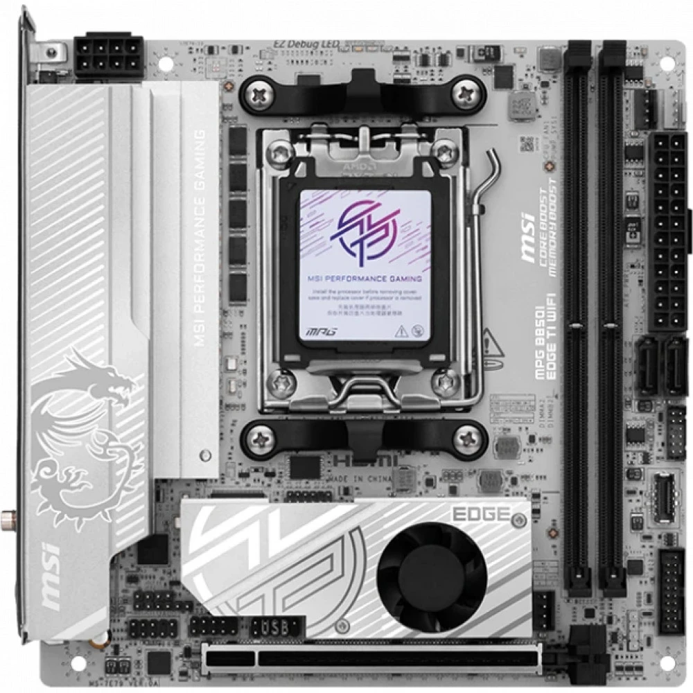Материнская плата MSI MPG B850I EDGE TI WiFi mATX DDR5