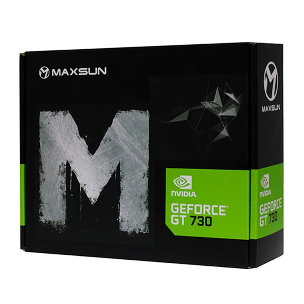 Видеокарта MaxSun MS-GT730 PH 2G, 1хHDMI+1xDVI+1xVGA, 2GB GDDR3 64bit, PCIe — 4