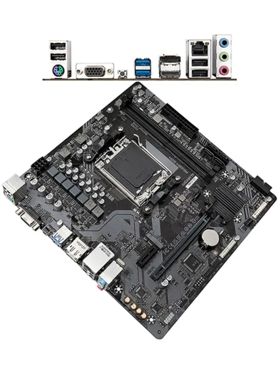 Материнская плата Gigabyte A620M S2H, AM5, DDR4, mATX