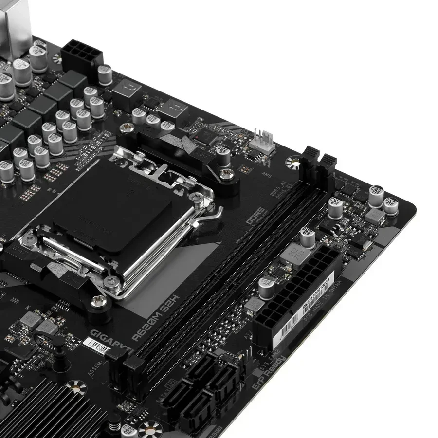 Материнская плата Gigabyte A620M S2H, AM5, DDR4, mATX — 5