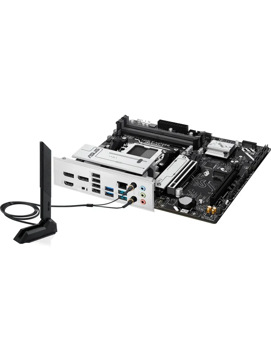 Материнская плата ASUS AM5, B850, DDR5, 4 слота, mATX — 3