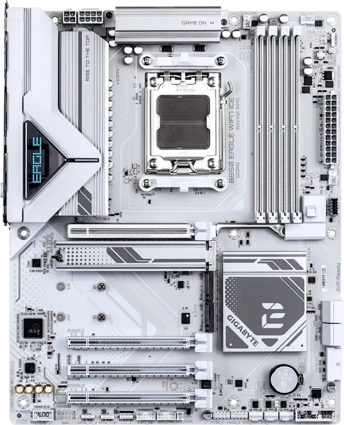 Материнская плата Gigabyte B850 EAGLE WF7 ICE, AM5, DDR5, ATX, Wi-Fi — 2