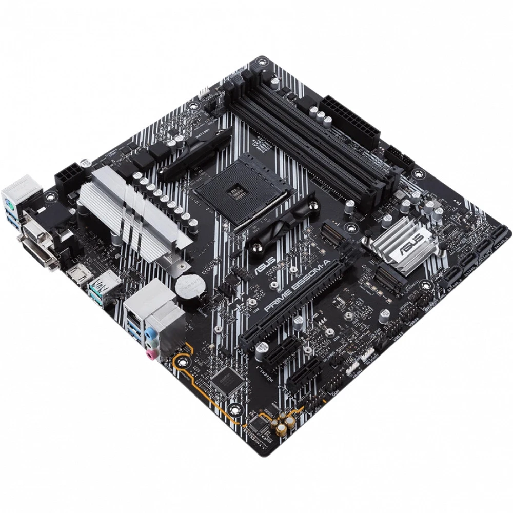 Материнская плата ASUS PRIME B550M-A, Socket AM4, mATX, DDR4 — 4