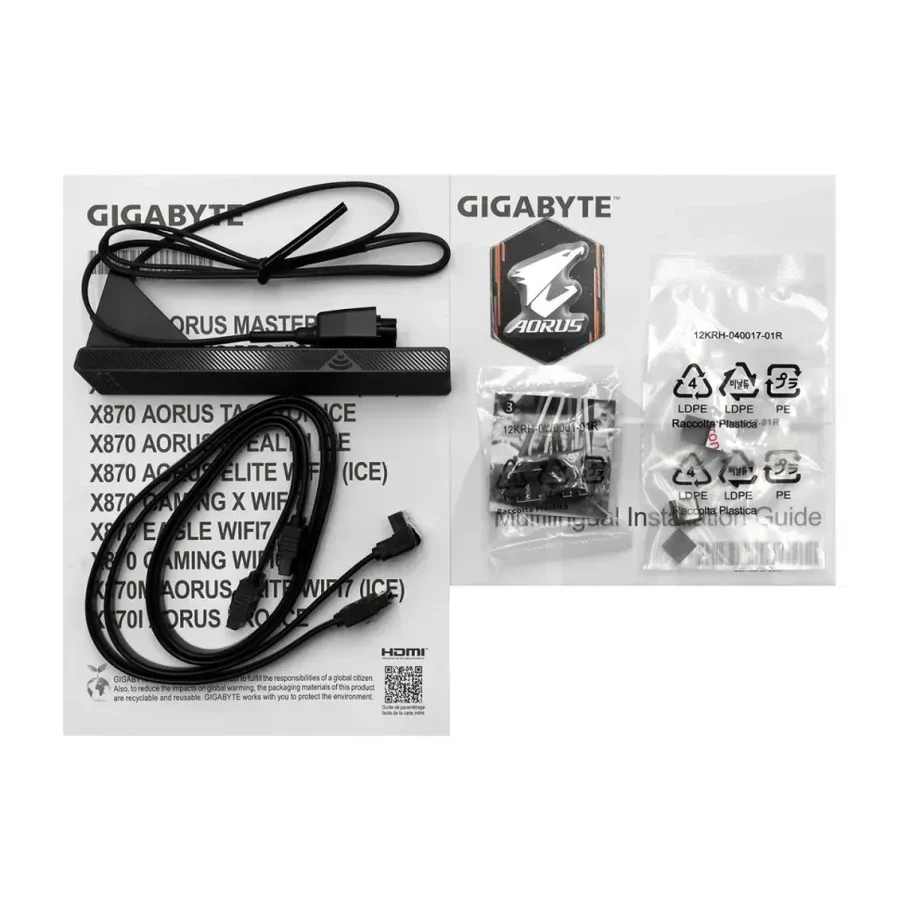 Материнская плата Gigabyte X870M AORUS ELITE WIFI7, Socket AM5, mATX, DDR5 — 2