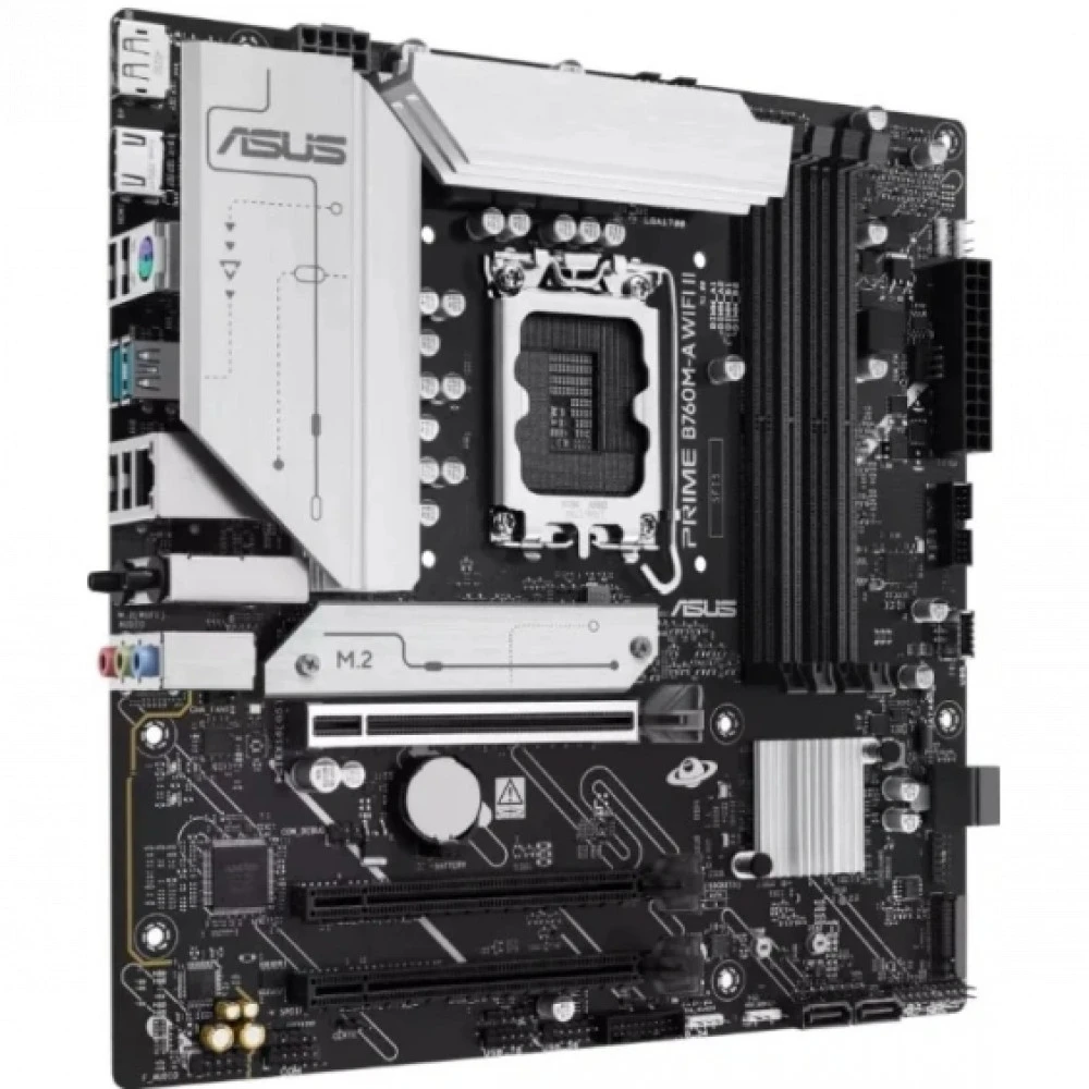 Материнская плата ASUS PRIME B760M-A WIFI, mATX, Socket1700, DDR5 — 5