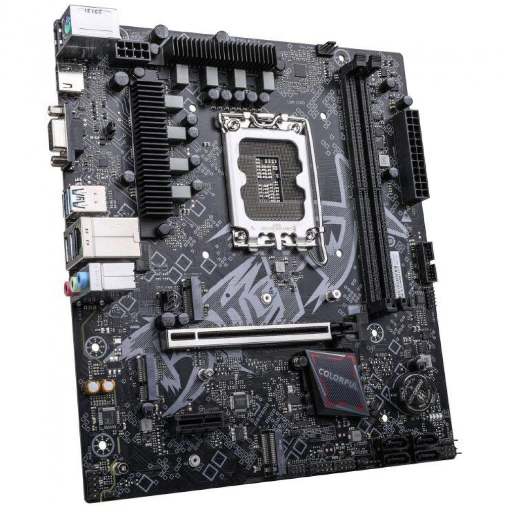 Материнская плата Colorful BATTLE-AX B760M-K D5 V20, mATX, DDR5 — 4