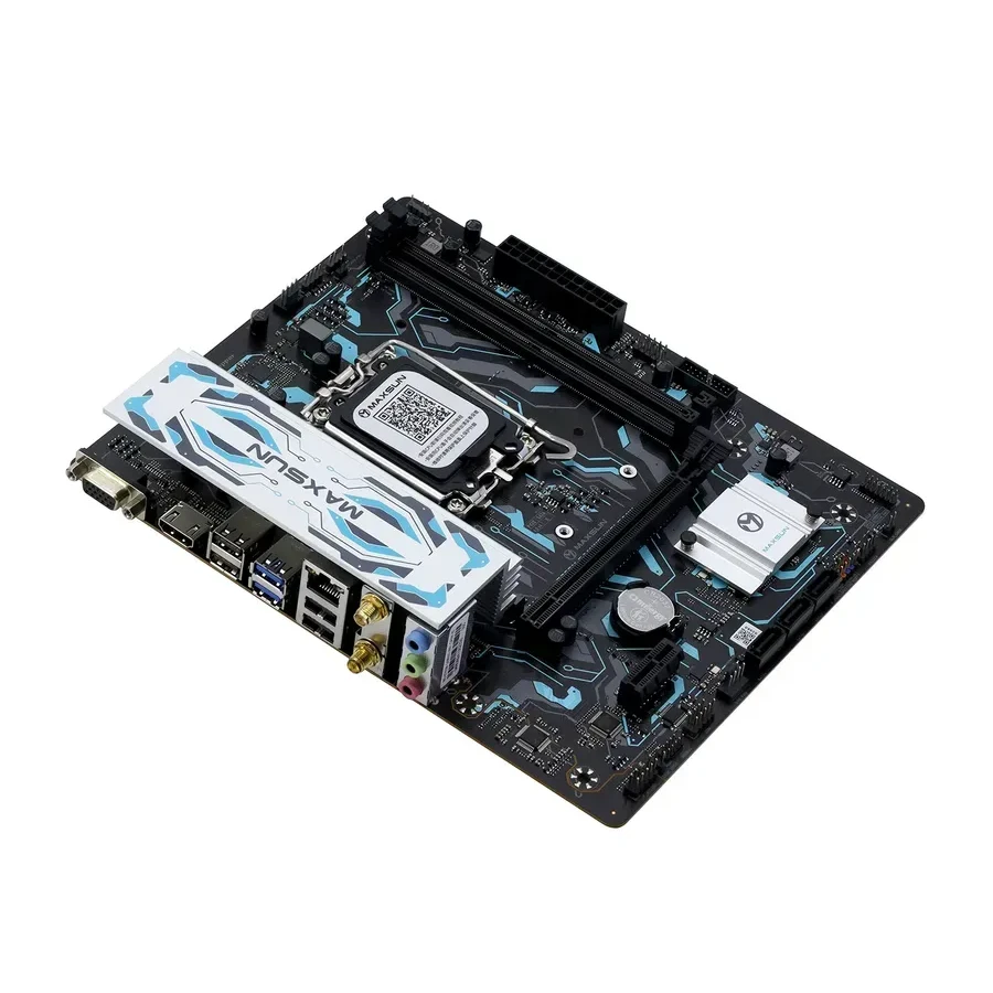 Материнская плата MaxSun B760M Gaming WiFi Gank V2, mATX, DDR5