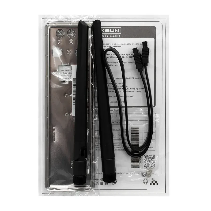 Материнская плата MaxSun B760M Gaming WiFi Gank V2, mATX, DDR5 — 2