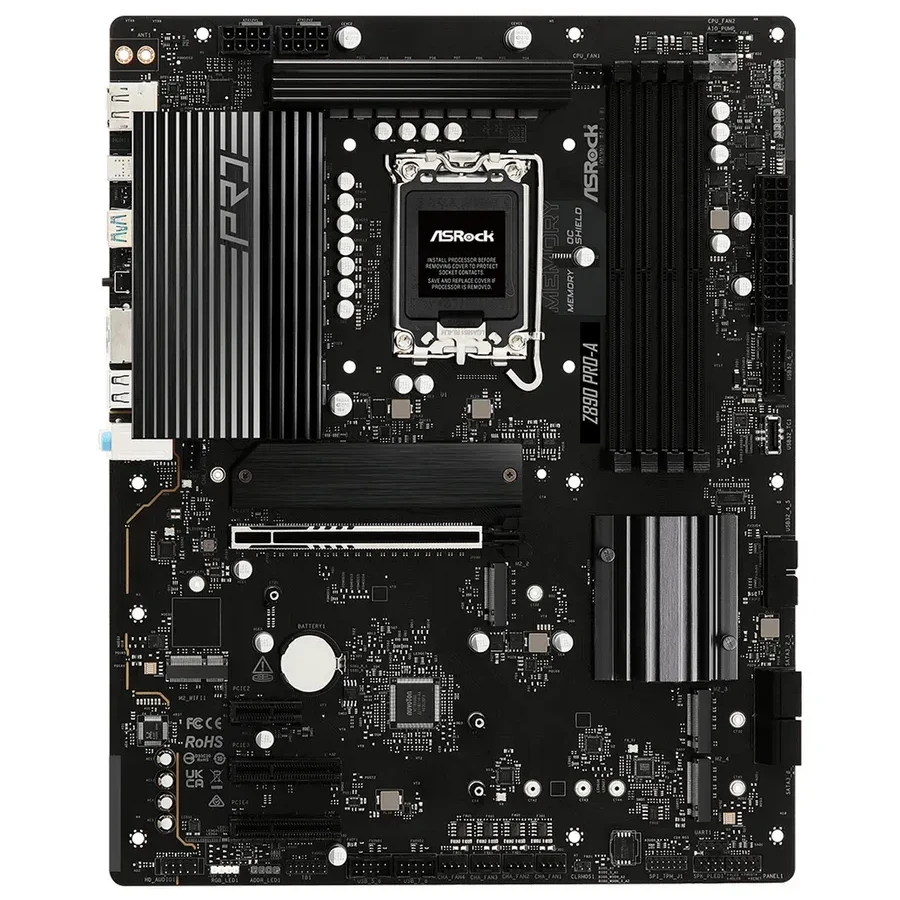 Материнская плата ASRock Z890 PRO-A, ATX, Socket1851, DDR5 — 2