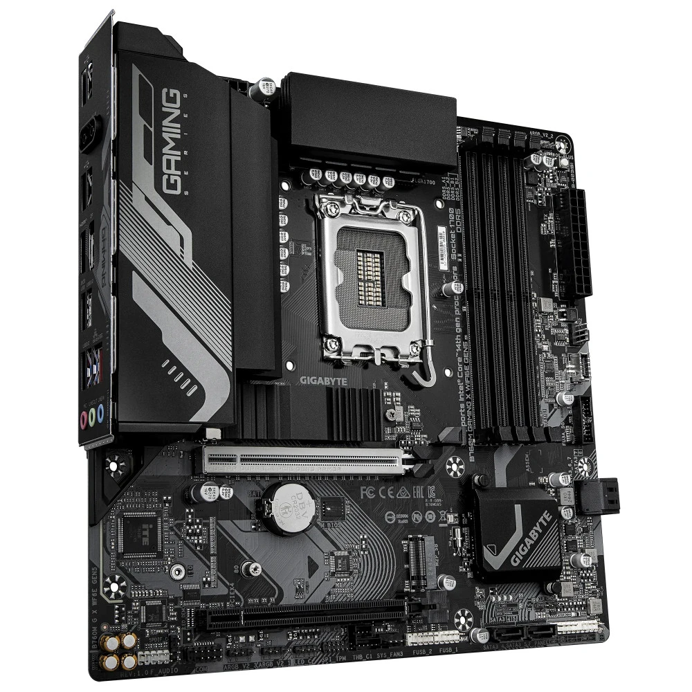 Материнская плата Gigabyte B760M GAMING X WIFI6E GEN5, LGA1700, DDR5, mATX — 2