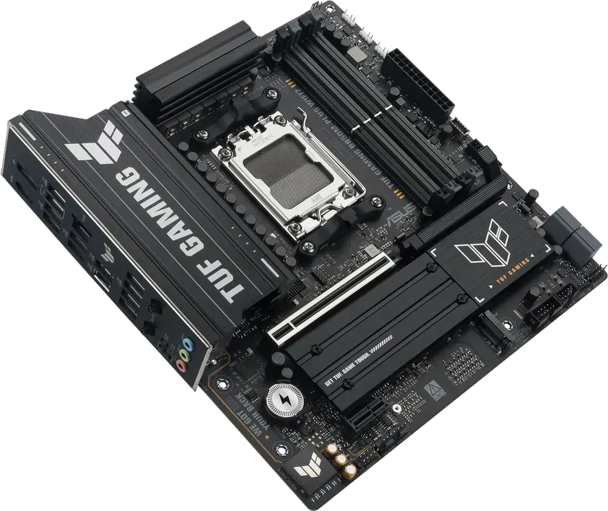 Материнская плата ASUS TUF GAMING B850M-PLUS WIFI7, AM5, DDR5, mATX — 3